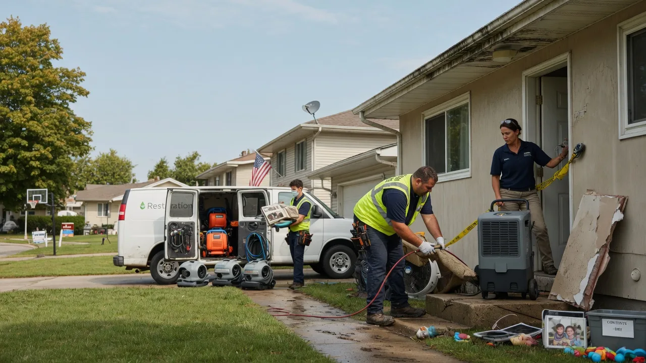 Water Damage Restoration in Peachland, NC near me